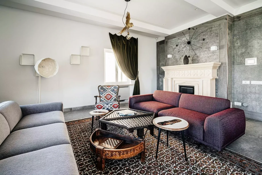 Cozy Living Room with Inviting Atmosphere in Villa