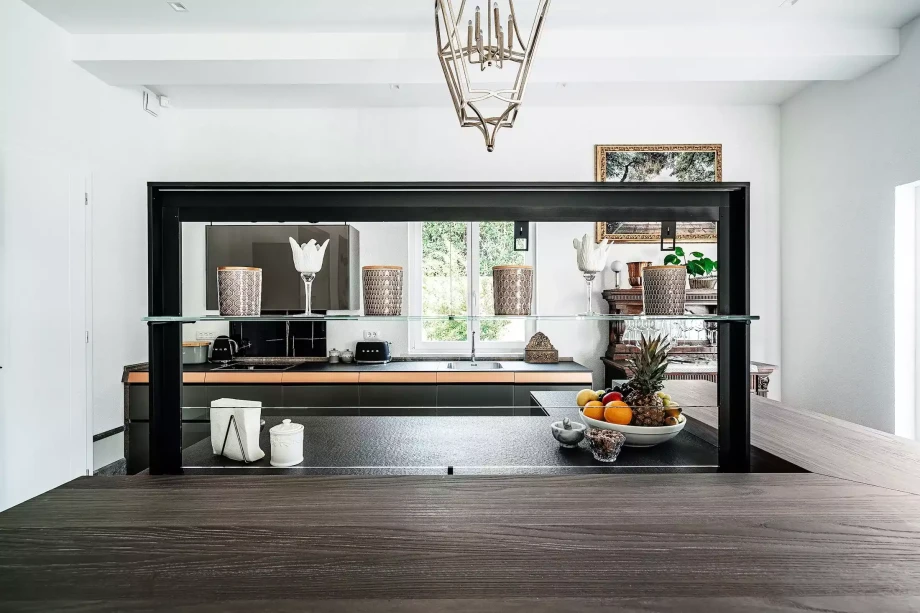 Fully Equipped Kitchen with Modern Appliances in Villa