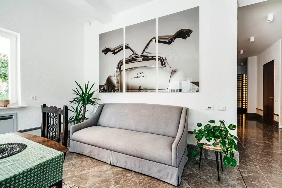Living Room with Beautiful Details and Elegant Decor