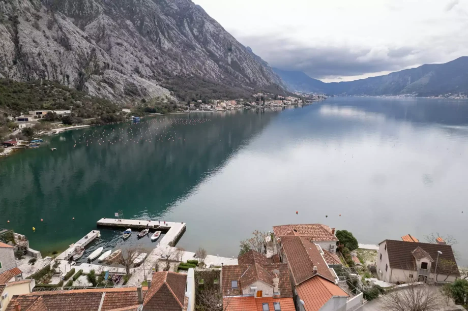 Sea view from a luxury villa