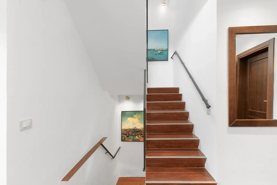 Stairs Inside Luxury Villa Stella