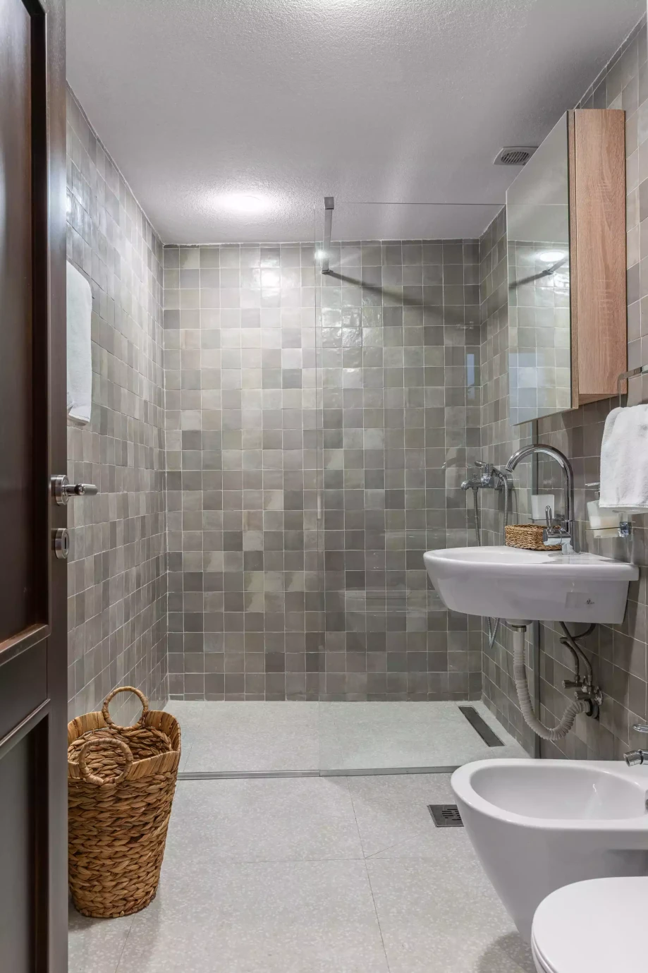 Luxury Villa Bathroom with Modern Fixtures