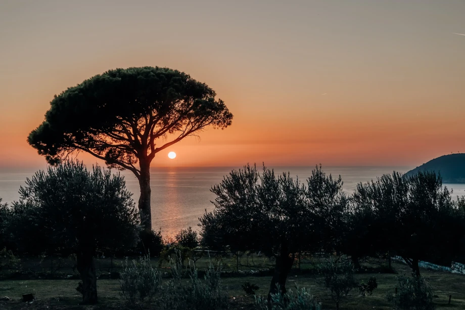 Beautiful Sunsets with Breathtaking Sea Views at Villa Andjelija