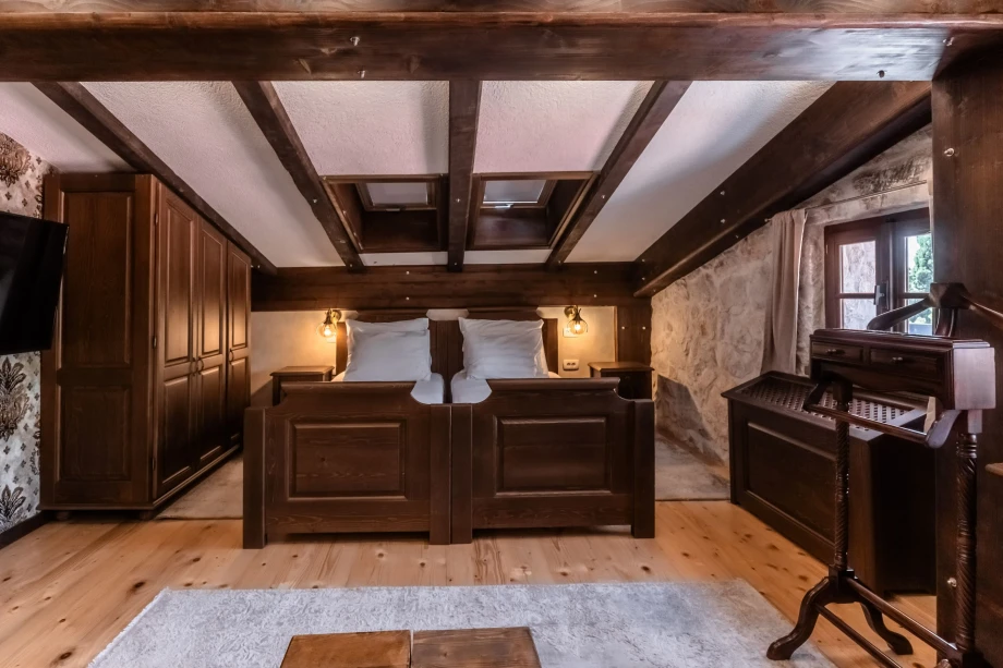 Spacious Bedroom with Elegant Design at Villa Andjelija