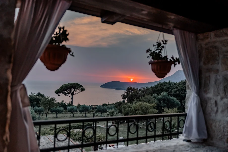 Beautiful View of the Sea from Villa Andjelija’s Terrace