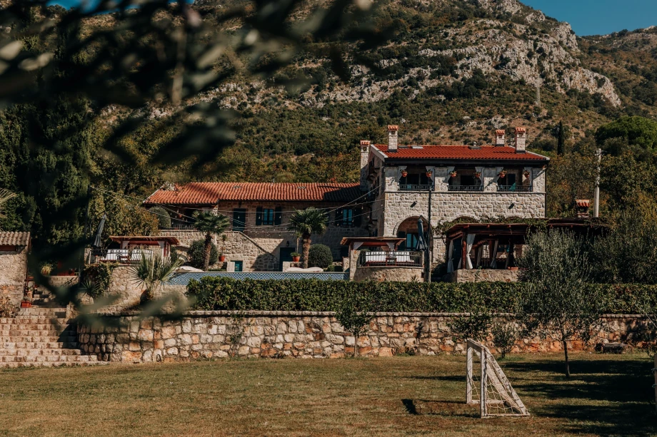 Stone Villa Surrounded by Scenic Hills at Villa Andjelija