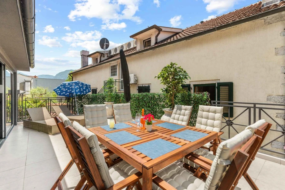 Lush Greenery on the Terrace