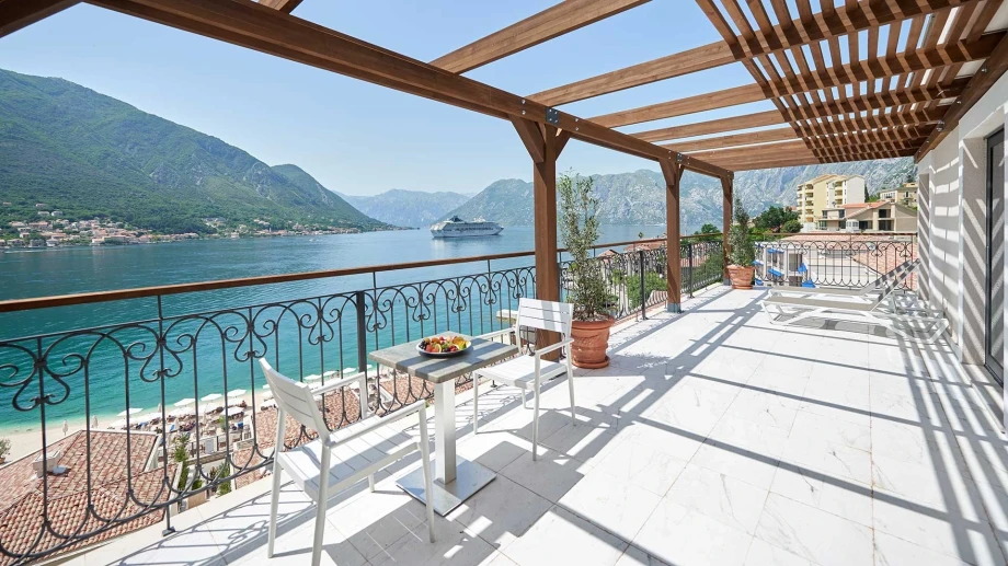 Stunning Terrace with Breathtaking Views in Villa