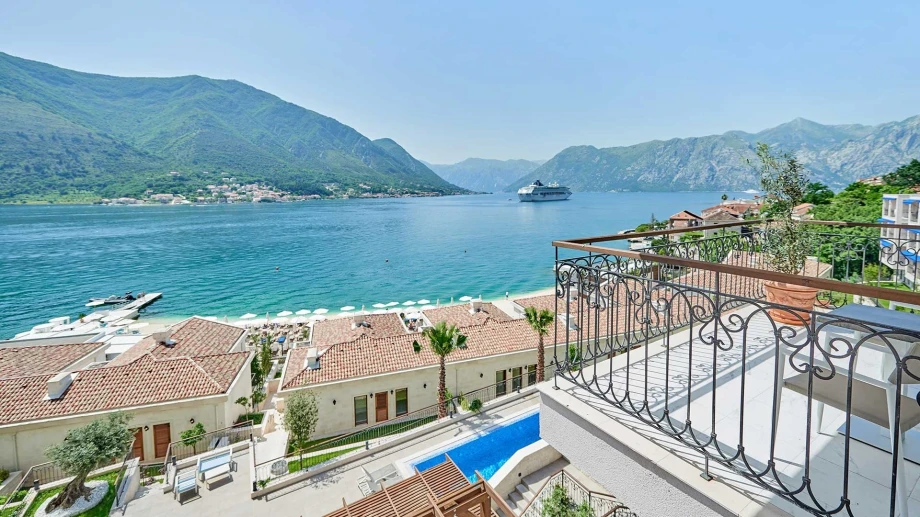 Beautiful View of the Sea from the Villa