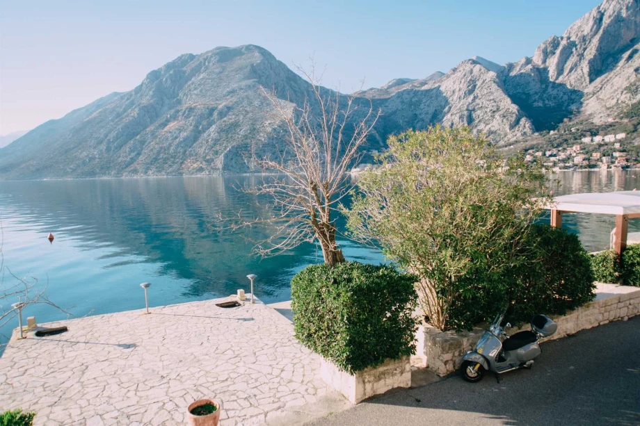 Breathtaking View from the Villa Overlooking the Montenegro Landscape