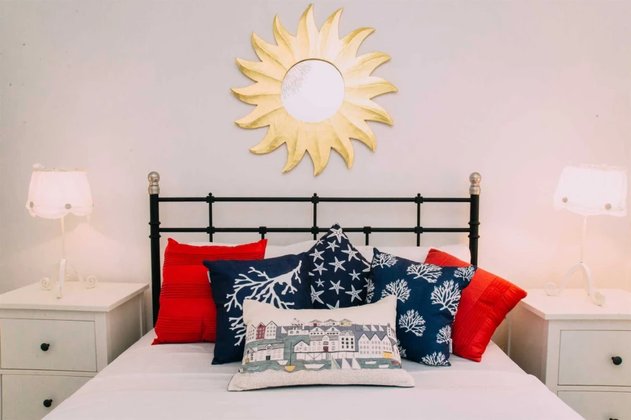 Charming Bed Details with Cozy Touches in the Montenegro Villa