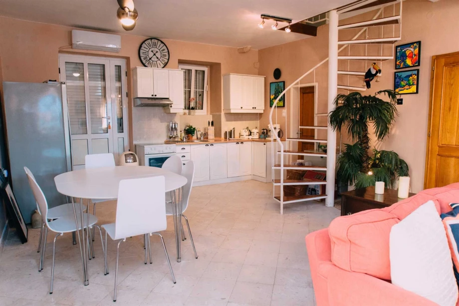 Fully Equipped Kitchen with Modern Appliances in the Montenegro Villa