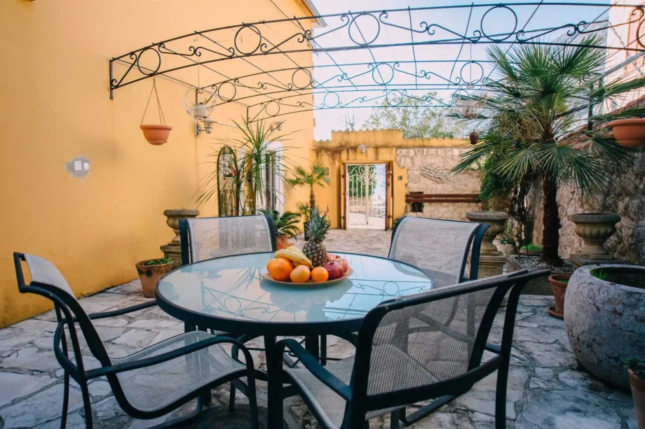 Relaxing and Enjoying the Tranquil Villa Garden