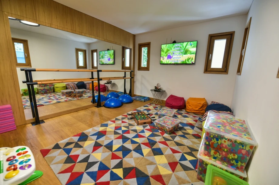 Children's Playroom in Dulcinea Dream Villa with Pool