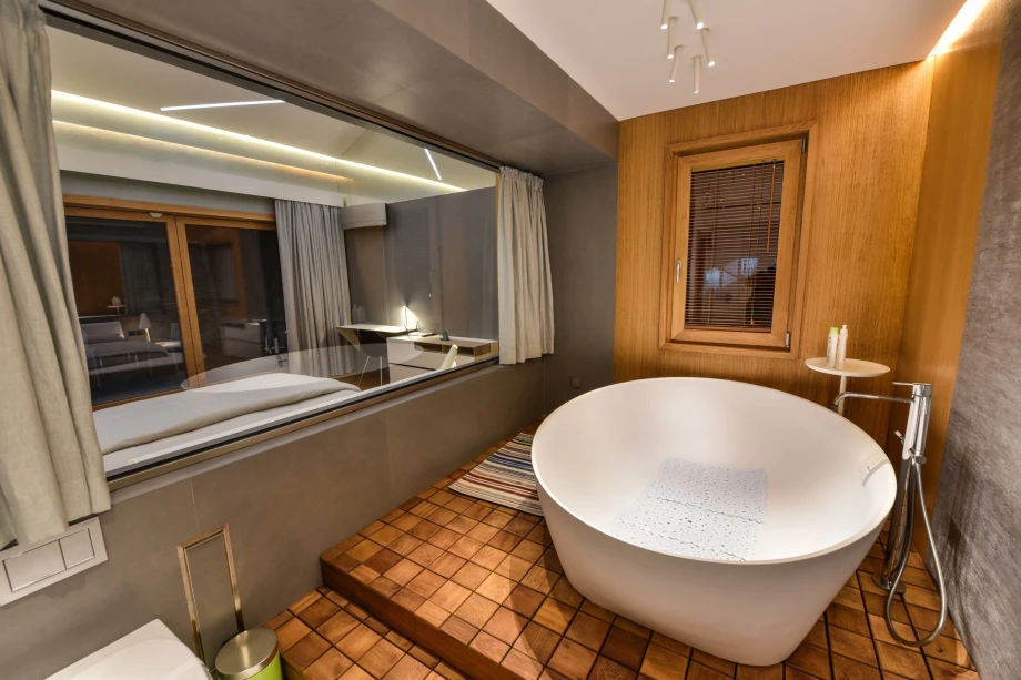 Luxury Bathroom in Dulcinea Dream Villa with Pool