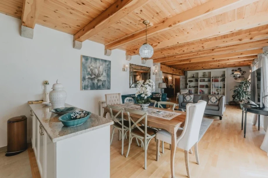 Indoor Dining Area in Villa