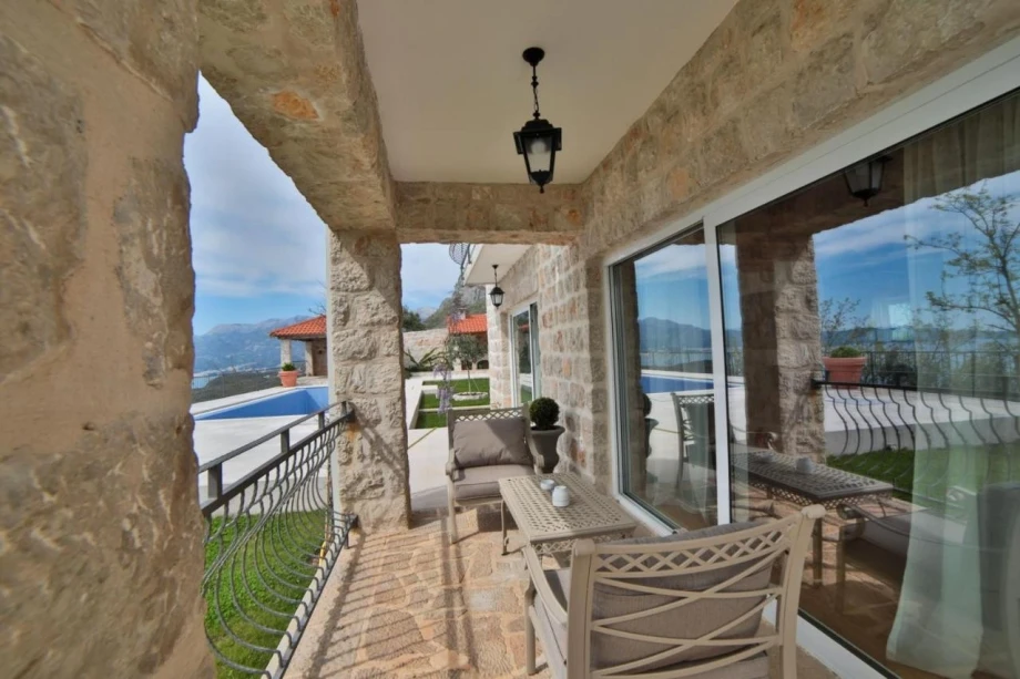 Outdoor Area in Villa with Scenic Views