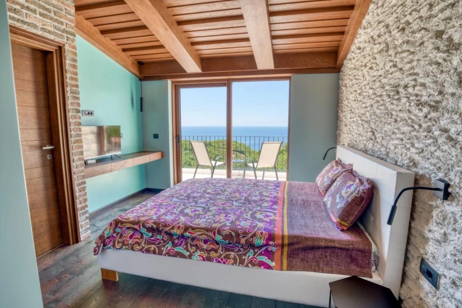 Elegant Bedroom with Stunning Sea View