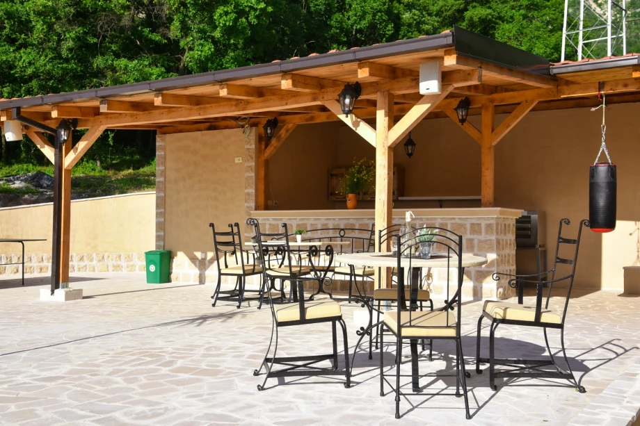 Terrace for socializing with panoramic views