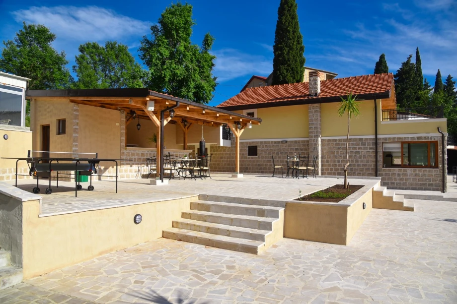 Spacious terrace with stunning views