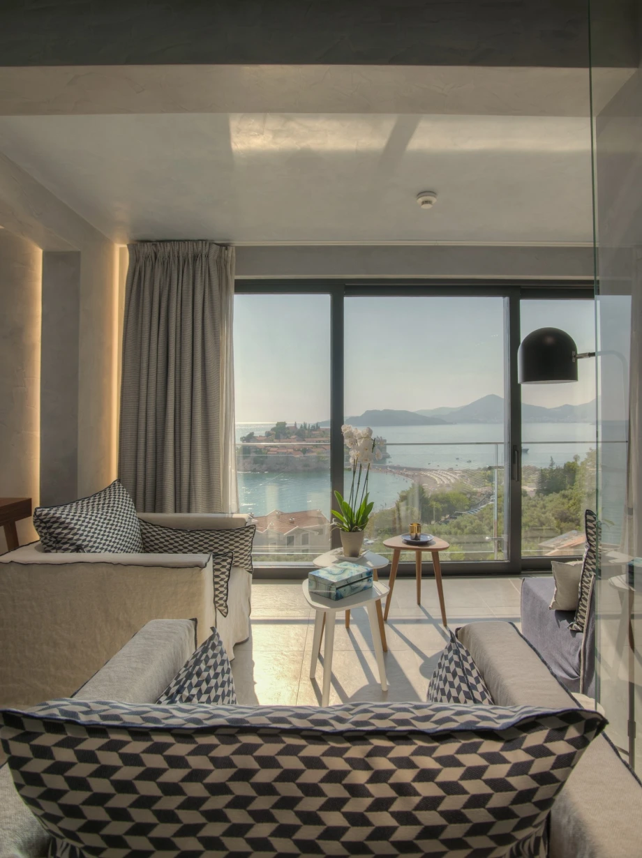 Stunning View of the Island of Sveti Stefan