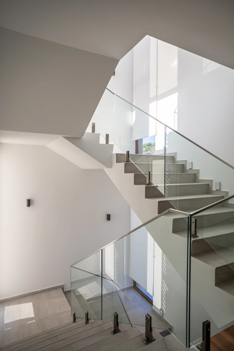 Elegant Internal Stairs Leading to Upper Levels
