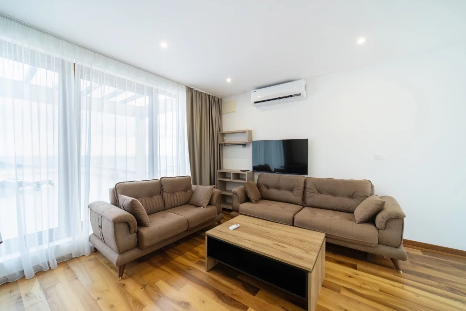 Elegant and Comfortable Furniture in the Living Area