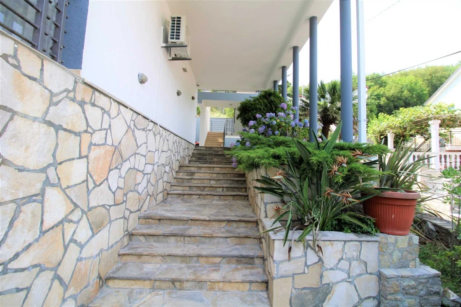 Charming External Stone Steps Leading to Villa Lalovina