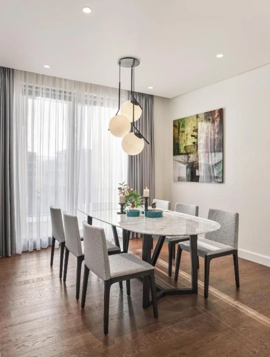 Elegant Dining Area in Portonovi Villa – A Perfect Space for Gatherings