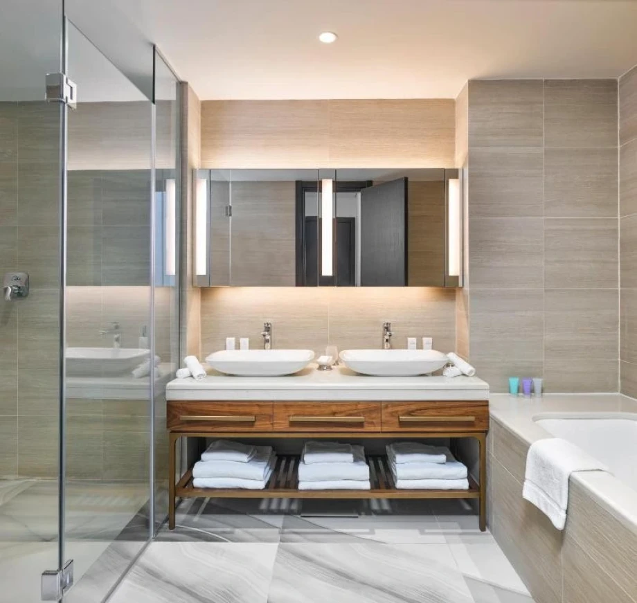 Inspired Bathroom in Portonovi Villa – Elegance & Comfort Combined
