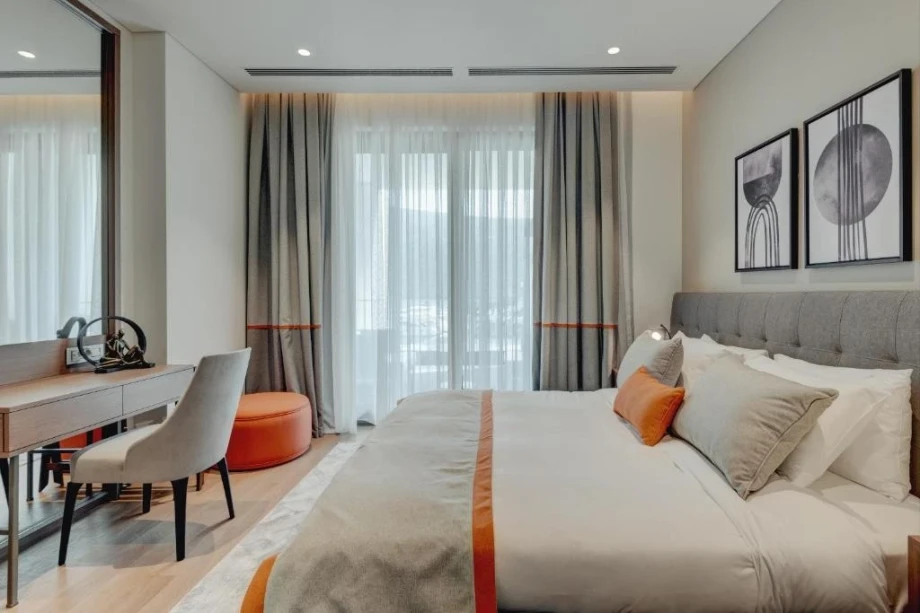 Bedroom with Stunning View in Portonovi