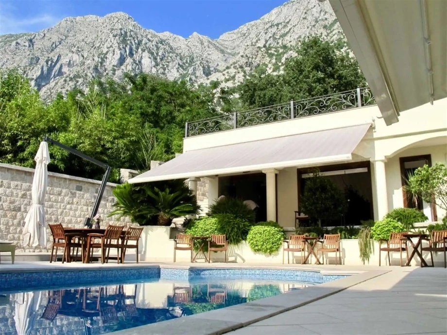 Stunning Outdoor Pool with Scenic Views in Exclusive Villa