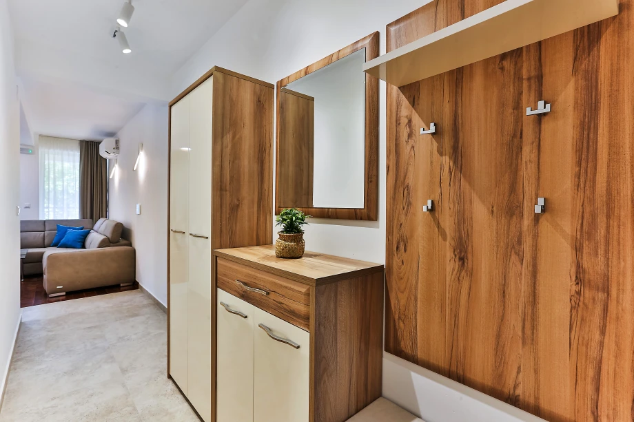 Stylish Corridor Leading to Luxury Living Spaces in Villa