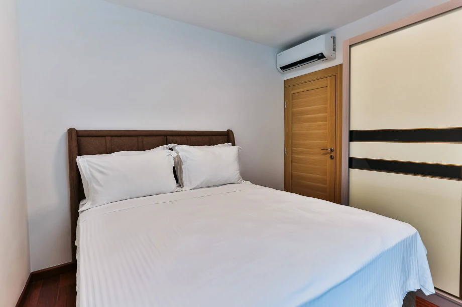 Luxurious Comfortable Bed in Villa Bedroom for Ultimate Relaxation