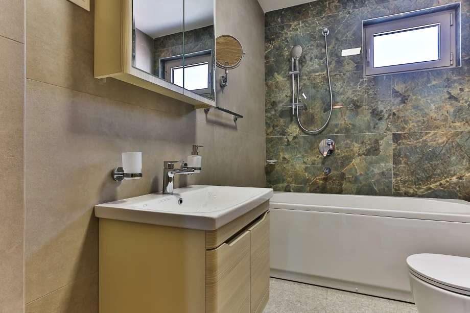 Elegant Bathroom at Pearl of Adriatic Lux Apart