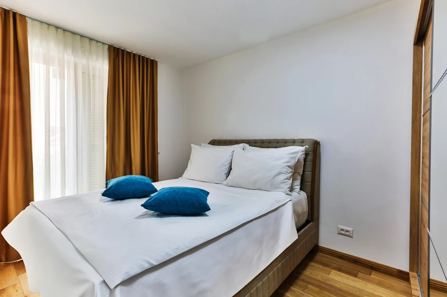 Cozy Bedroom with Comfortable Bed and Elegant Design