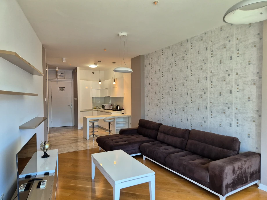 Spacious Living Room with Modern Furnishings and Relaxing Atmosphere