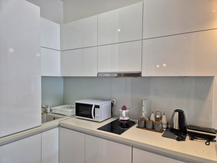 Modern Kitchen with Stylish Design and Premium Appliances
