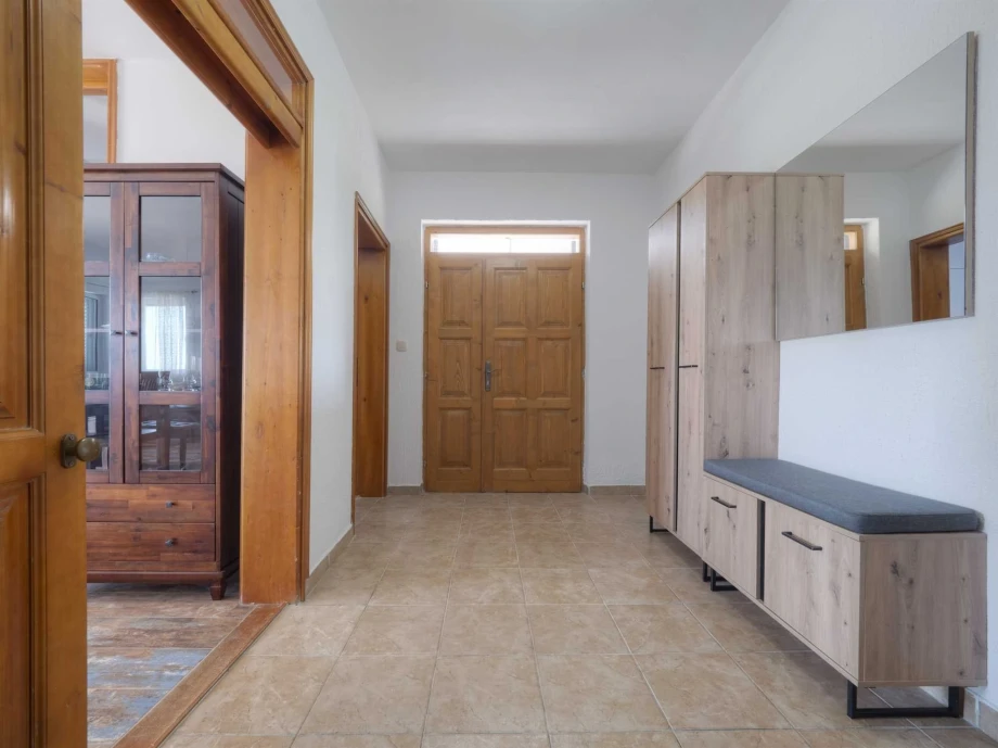 Expansive Hallway with Modern Design in Luxury Villa