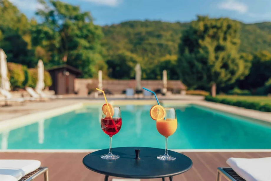 Serene Poolside Escape with a Breathtaking View in Montenegro