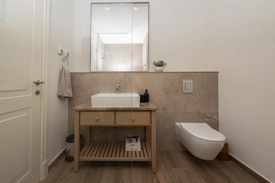 Contemporary Bathroom with Modern Fixtures