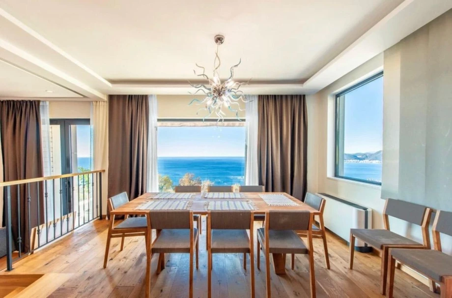 Uninterrupted Sea View from the Villa – Panoramic Coastal Scenery