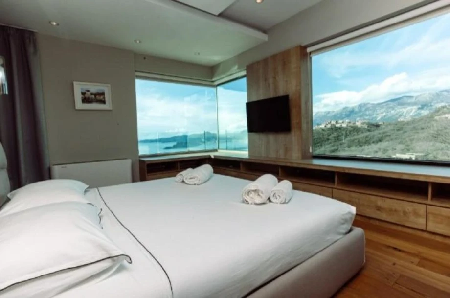 Stunning Sea and Mountain View from a Luxury Room