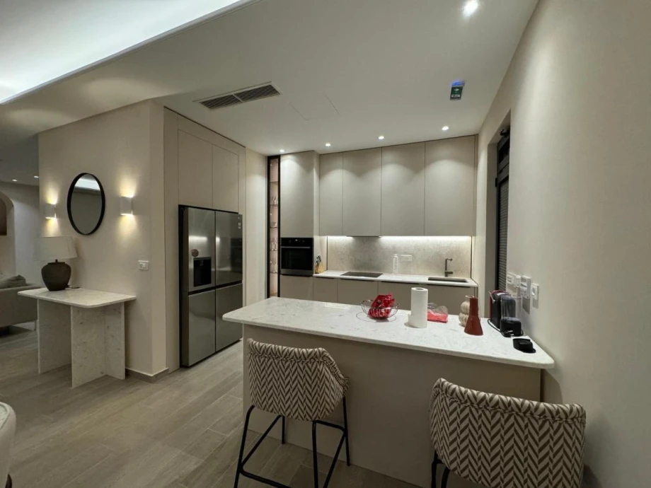 Modern Kitchen with High-End Appliances and Sleek Design at Villa Solis