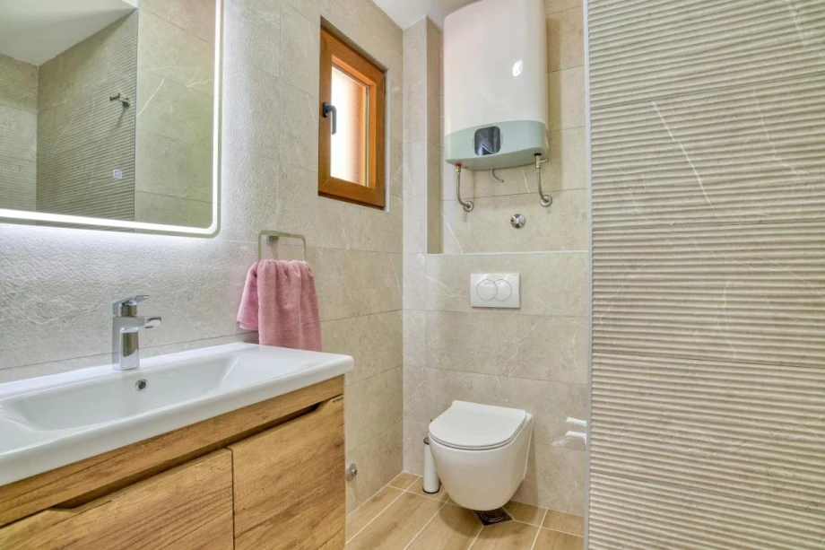 Fully Equipped Kitchen in Stone Villa with Modern Appliances