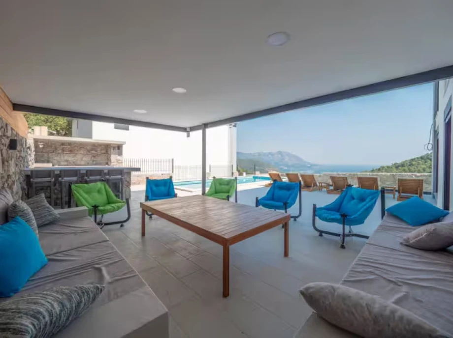 Terrace Designed for Relaxing and Enjoying the View