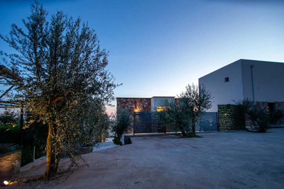 Beautiful Garden with Vibrant Flowers and Lush Greenery at Montenegro Villa