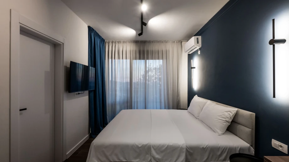 Spacious Bedroom with King Bed and Elegant Decor – Montenegro Villa Comfort