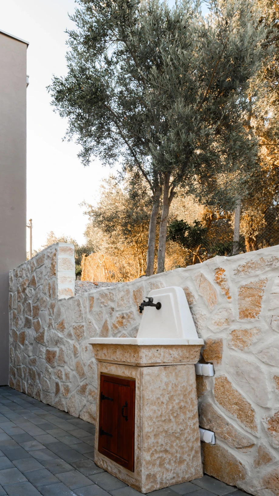 Architectural Stone Details in Outdoor Design – Montenegro Villa Craftsmanship