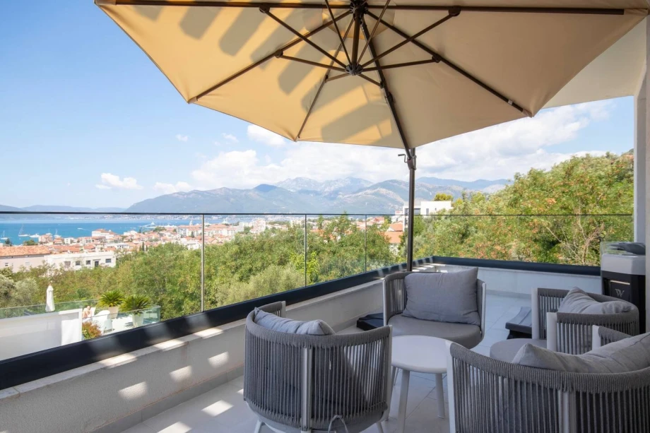 Cozy Relaxing Space with Comfortable Seating at Montenegro Villa